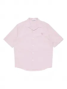 Рубашка с вышитым бантом Acne Studios, розовый