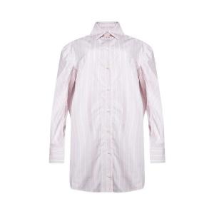 Платье Jacquemus La Robe Chemise Ovalo Shirt, Business Logo Stripes Pin