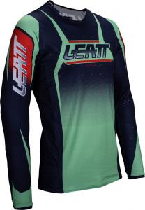 Джерси Leatt 4.5 lite venom 2025 для мотокросса, Blue/Green/Red