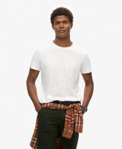 SUPERDRY Футболка с круглым вырезом из толстого хлопка