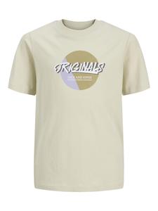 Рубашка Jack & Jones Junior, бежевый/коричневый