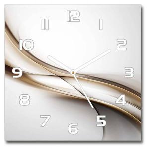 Настенные часы Tulup Braune Welle, 30x30x1 см цвет beige/weiß