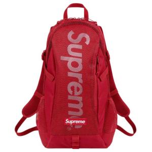 Supreme Полиэстеровый рюкзак обычный унисекс красный