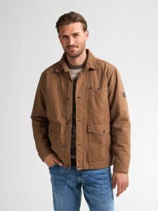 Джинсовая куртка Petrol Industries, коричневый