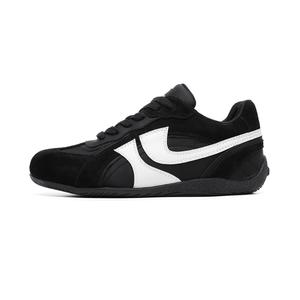 MOMGOG Дышащие и легкие низкие кеды унисекс черные, цвет Black