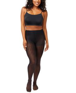 Женские утягивающие колготки Hanes в полоску ALLSTAR PRODUCTS GROUP, Black