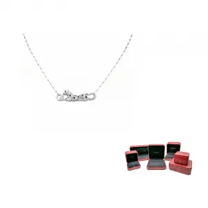 Cartier Ожерелье из белого золота 18 карат PANTHÈRE