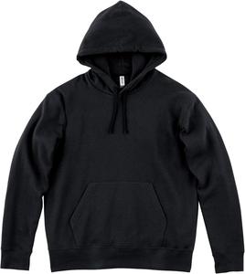 Мужская толстовка Glimmer 00347-AFH 10.0 унций с флисовой подкладкой и застежкой-молнией 00347-AFH, черный