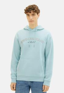 Толстовка MIT LOGO PRINT TOM TAILOR DENIM, светло-зеленый