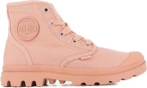 Женские ботинки Palladium Pampa Hi, веганские тканевые ботинки на шнуровке, Rose