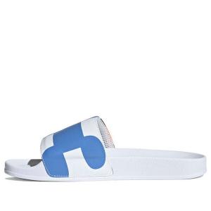 Модные сандалии и 3 тапочки adilette унисекс Adidas, белый