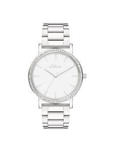 s.Oliver Спортивные и элегантные наручные часы серебристого цвета