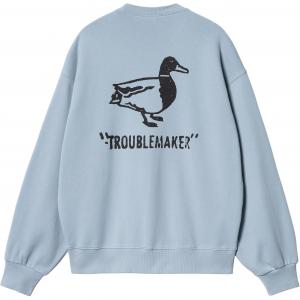 Толстовка с принтом Stamp Carhartt WIP, синий