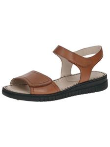 Сандалии на плоской подошве Caprice, цвет nut nappa