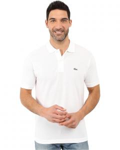 Поло Lacoste L1212 Classic Pique Shirt, белый