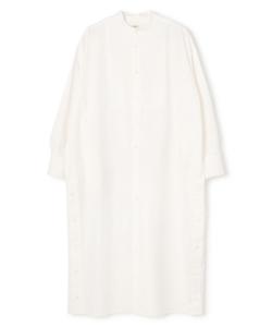 Широкое платье из хлопка и полиэстера