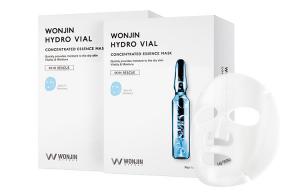 Ампулы и маска для лица стабилизирующие, успокаивающие, уменьшающие морщины, увлажняющие и восстанавливающие Wonjin Effect, 30g*10pcs*2 boxes