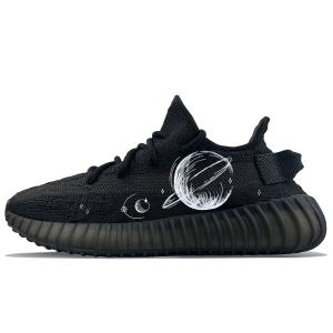 Кроссовки adidas originals Yeezy Boost 350 V2 Lifestyle Shoes Unisex Low-top Black, черный