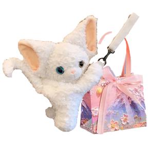 Плюшевая кукла German Curl Cat высота 40 см, длина примерно Runcan