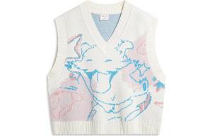 Трикотаж спортивный женский бежевый LiNing x YINGXIONGLIANMENGPOLUO,LIANMINGKUAN