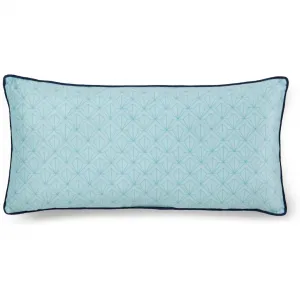 Декоративная подушка Anamin с наполнителем, 1 шт., с кантом, 30x60 см, реверсивный дизайн, мягкая, цветочная Descanso, Multi + geblümt