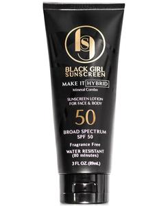 Солнцезащитный крем Make It Hybrid SPF 50, 85 г Black Girl Sunscreen, No Color