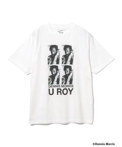 Футболка с принтом Dennis Morris / U ROY BEAMS T, белая