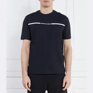 Футболка прямого кроя Armani Exchange, синий