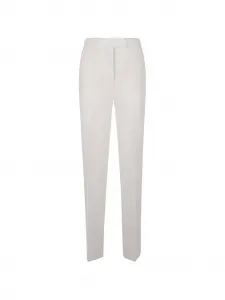 Классические прямые брюки MAX MARA, белый