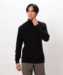 Водолазка в рубчик японских цветов Comme Ca Ism, цвет True Black (Black)