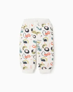 Детские штаны на вешалке с узором Zippy, белый