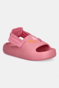 Детские шлепанцы Adifom Adilette Adidas Originals, розовый