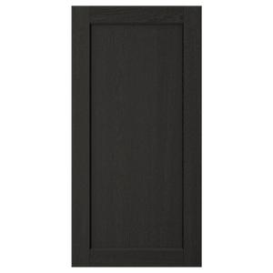 Дверь, черная морилка, 40x80 см, LERHYTTAN IKEA