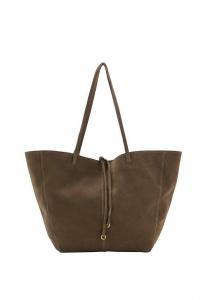 Сумка-шоппер Mango Tote bag, Khaki