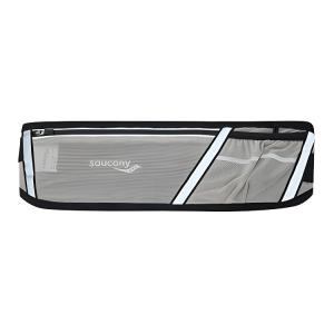 Saucony Полиэстеровый поясной рюкзак унисекс светло-серый, Light Gray