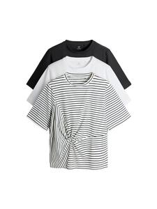 The Set Футболка в черном и белом цветах