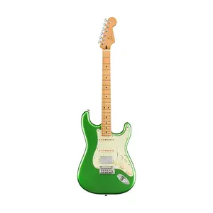 Электрогитара Fender Player Plus HSS Stratocaster, кленовая грифовая дека, Cosmic Jade