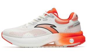 Коллекция беговых кроссовок для мужчин с низким верхом цвета слоновой кости, белого/красного и оранжевого цветов Anta