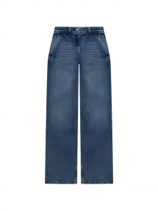 Джинсы с шлевками для ремня Magda Butrym, синий