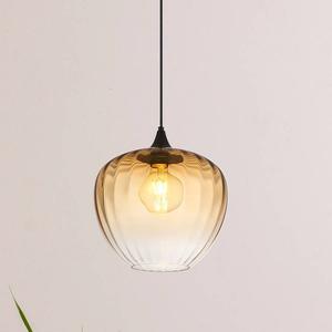 Подвесной светильник Globo Lighting Sander Typ D, цветное стекло/железо - 1 лампа - оранжевый