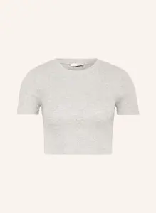 Укороченная рубашка Mrs & Hugs, серый