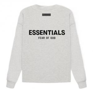 Топ Fear of God Essentials SS22 Relaxed Crewneck 'Light Oatmeal'