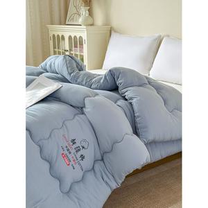 Fuanna Одеяло 200х230 см, 4 кг, зимнее, из хлопка Синьцзян, цвет Retro Blue