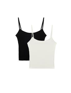 Koton Топ в черном цвете, белая шерсть