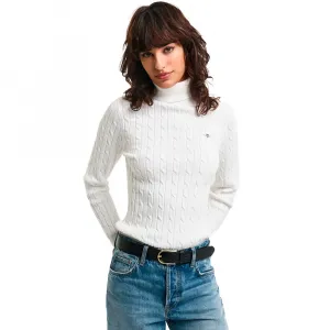 Свитер Gant 4800102 high neck, белый