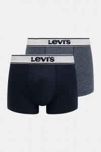 Комплект боксеров Levi's, 2 шт, темно-синий