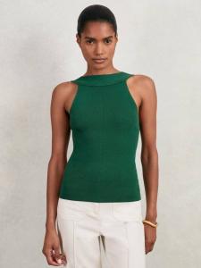 Топ-майка Maisie с низкой спинкой Reiss, Green