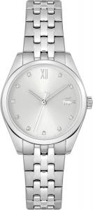 Lacoste Tuilerie женские кварцевые часы, Silver