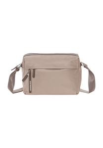 Сумка через плечо с подвеской и отделением на молнии для женщин MANDARINA DUCK, цвет Beaver