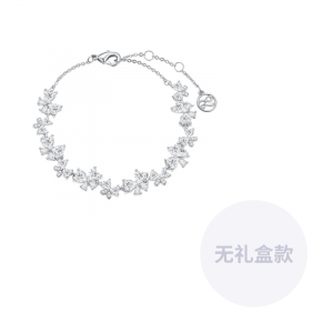 Сверкающий циркониевый браслет для женщин ZEGL, [белый zircon]wisteria bracelet